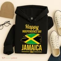 Happy Independence Day Jamaica 1962 Hoodie thumb 4