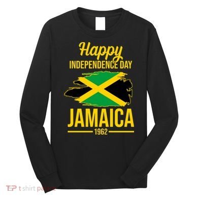 Happy Independence Day Jamaica 1962 Long Sleeve Shirt