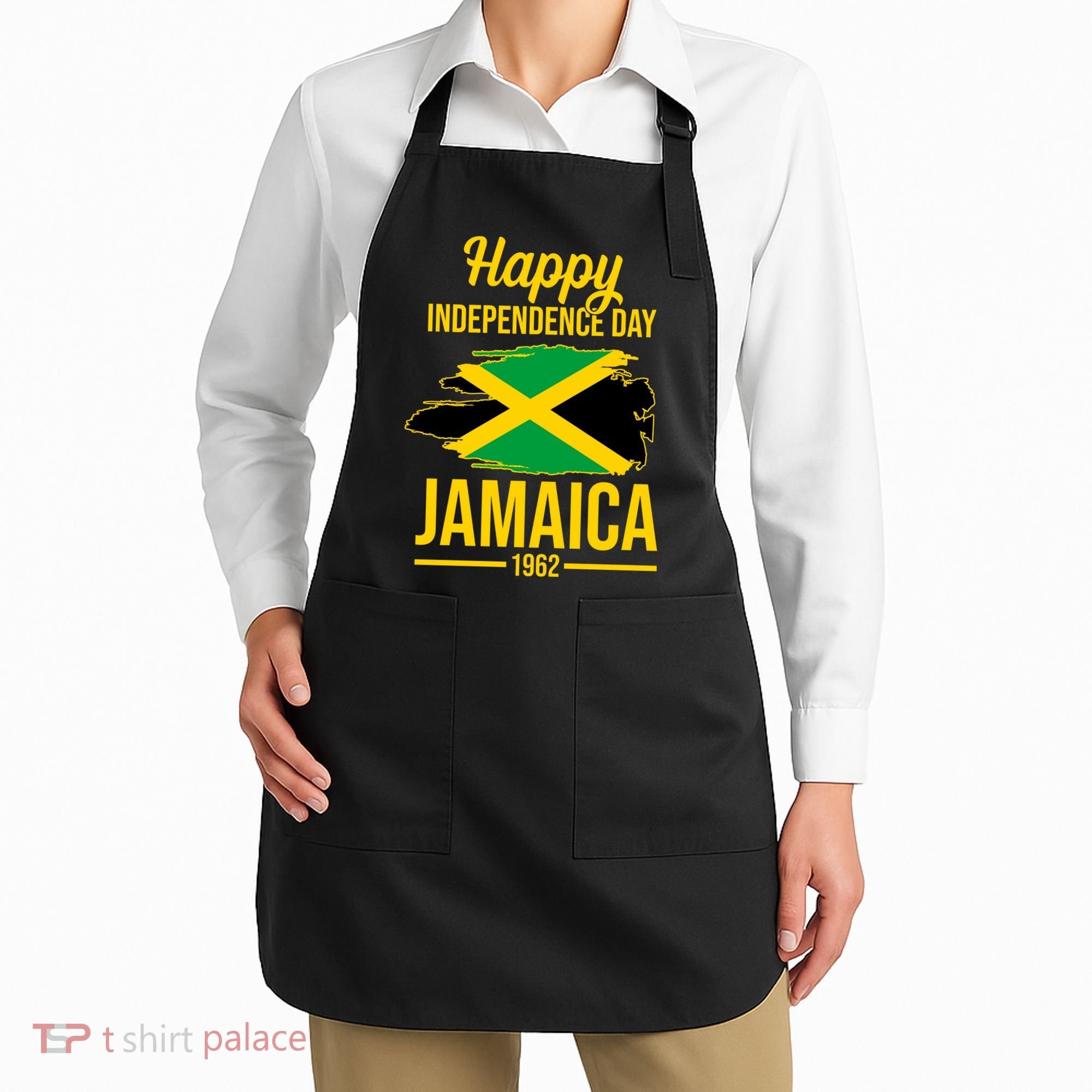 Happy Independence Day Jamaica 1962 Apron