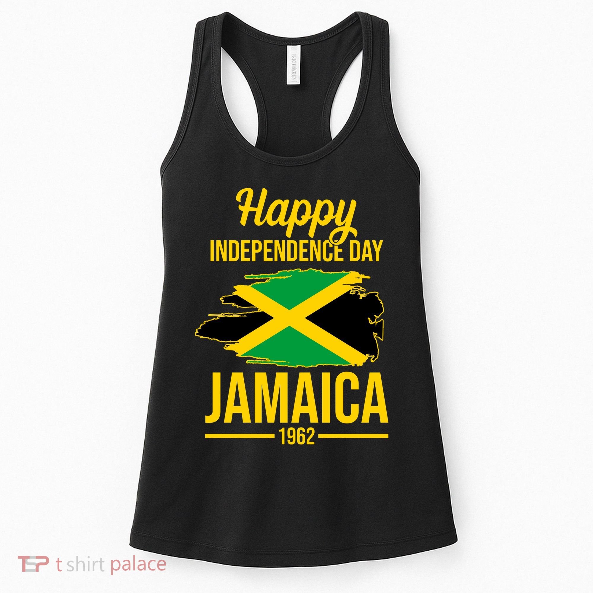 Happy Independence Day Jamaica 1962 Women's Tank Top
