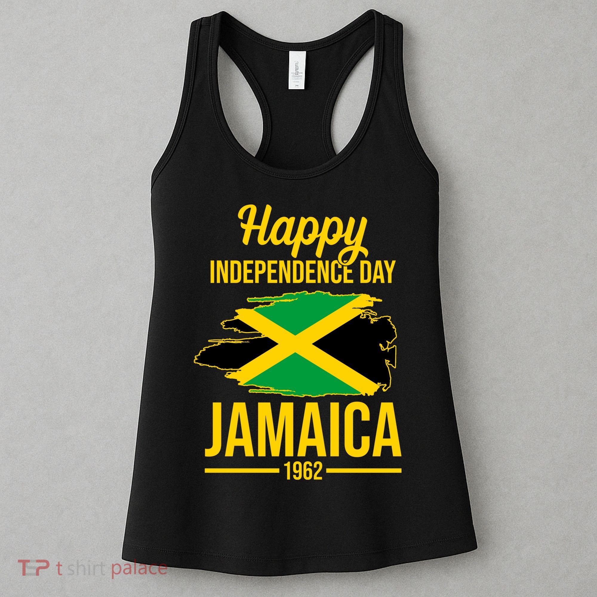 Happy Independence Day Jamaica 1962 Women's Tank Top