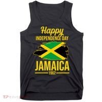 Happy Independence Day Jamaica 1962 Tank Top thumb 0