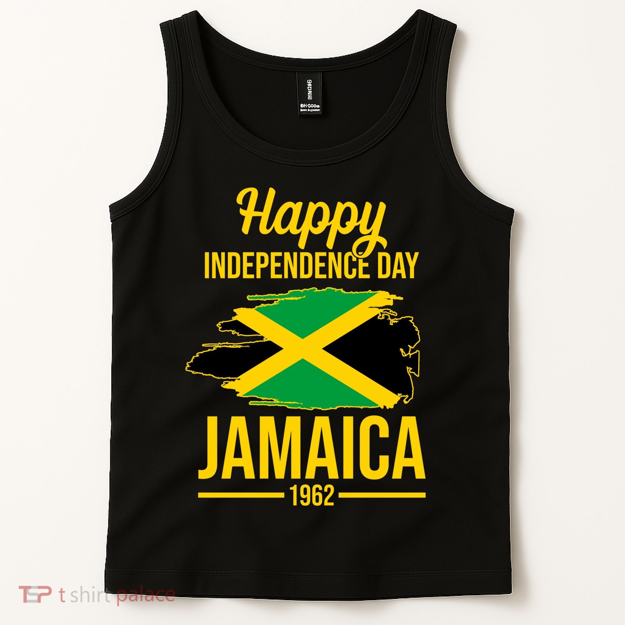 Happy Independence Day Jamaica 1962 Tank Top