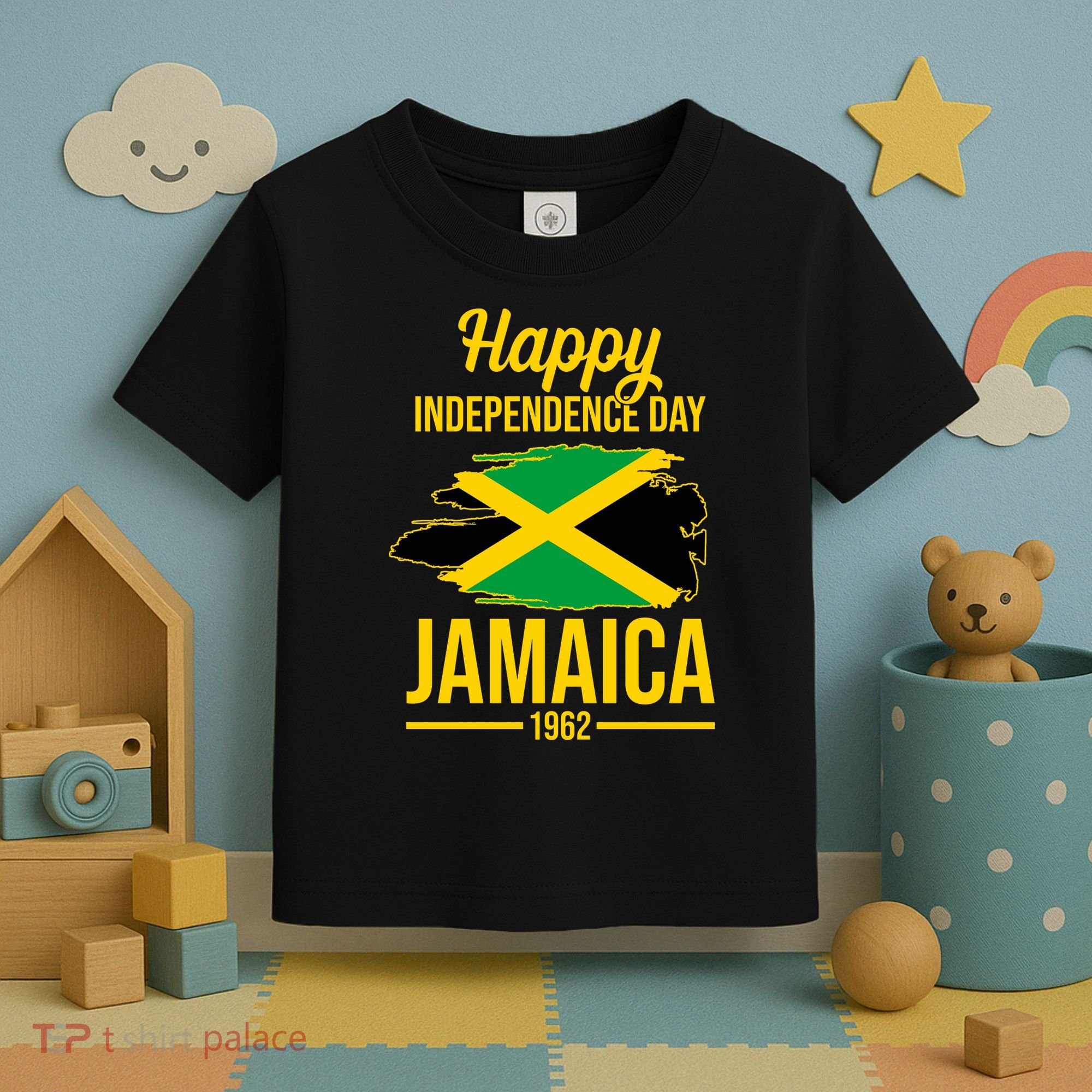 Happy Independence Day Jamaica 1962 Toddler T-Shirt