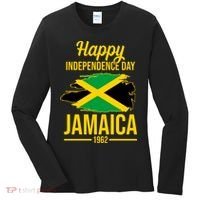 Happy Independence Day Jamaica 1962 Women's Long Sleeve Shirt thumb 0
