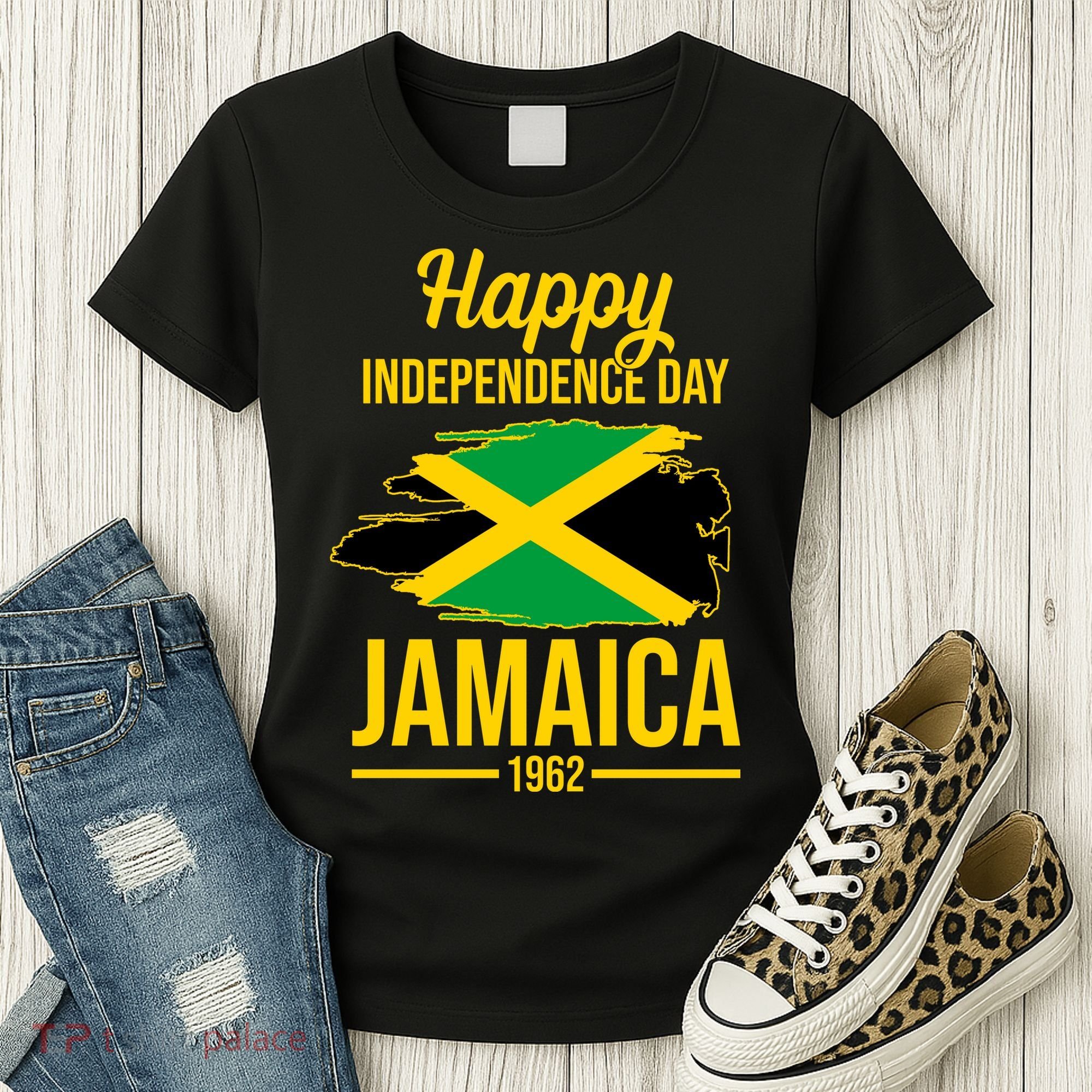Happy Independence Day Jamaica 1962 Women's T-Shirt