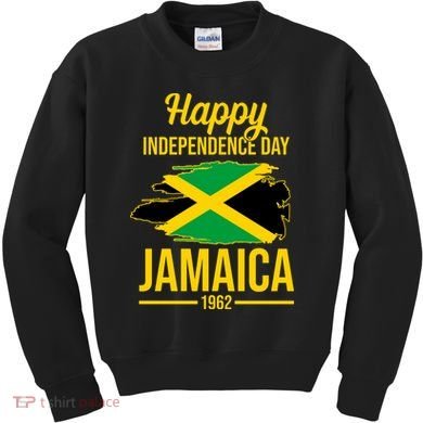 Happy Independence Day Jamaica 1962 Kids Sweatshirt