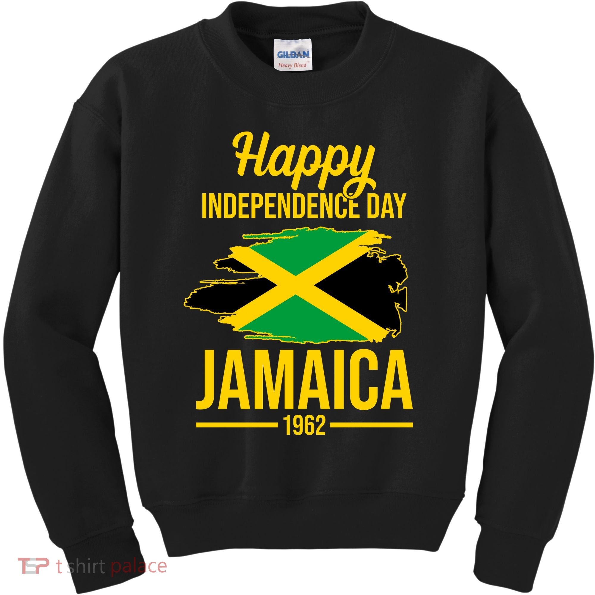 Happy Independence Day Jamaica 1962 Kids Sweatshirt
