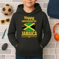 Happy Independence Day Jamaica 1962 Kids Hoodie thumb 2