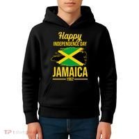 Happy Independence Day Jamaica 1962 Kids Hoodie thumb 4