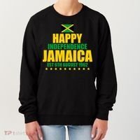 Happy Independence Day Jamaica Est 6th August 1962 Women's Sweatshirt thumb 0