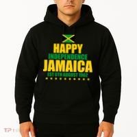 Happy Independence Day Jamaica Est 6th August 1962 Hoodie thumb 2