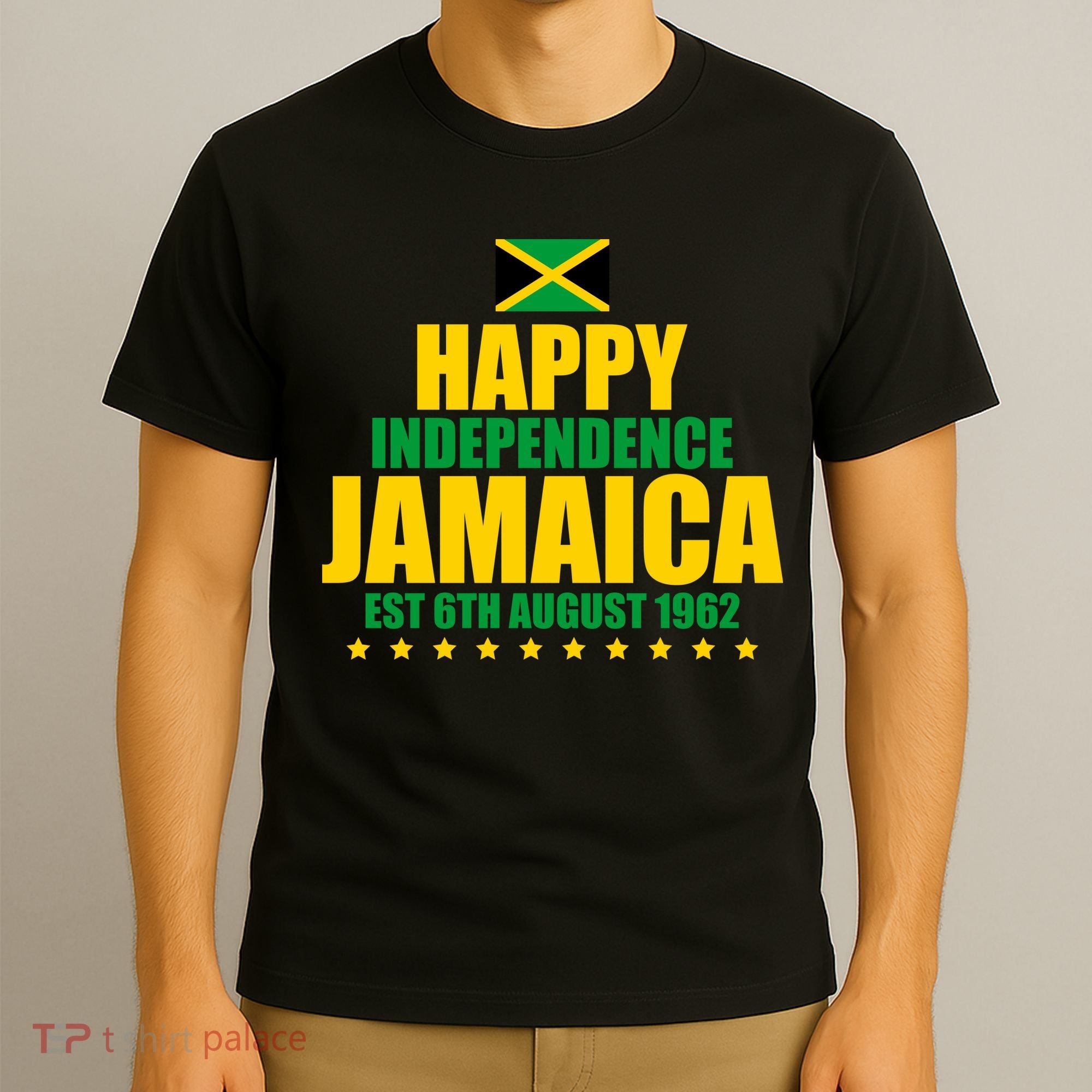 Happy Independence Day Jamaica Est 6th August 1962 T-Shirt