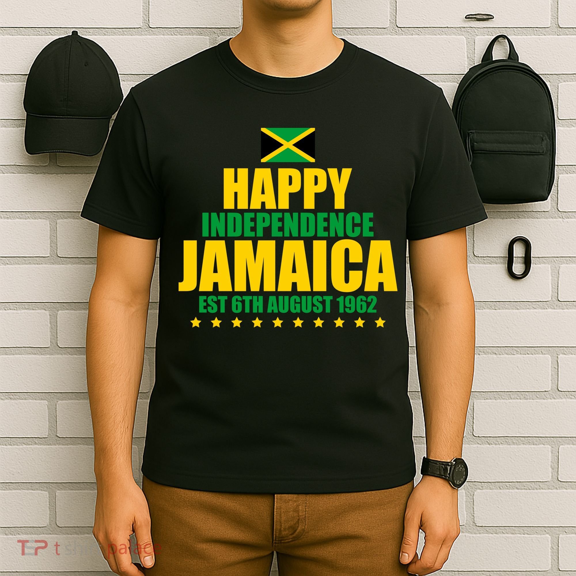 Happy Independence Day Jamaica Est 6th August 1962 T-Shirt