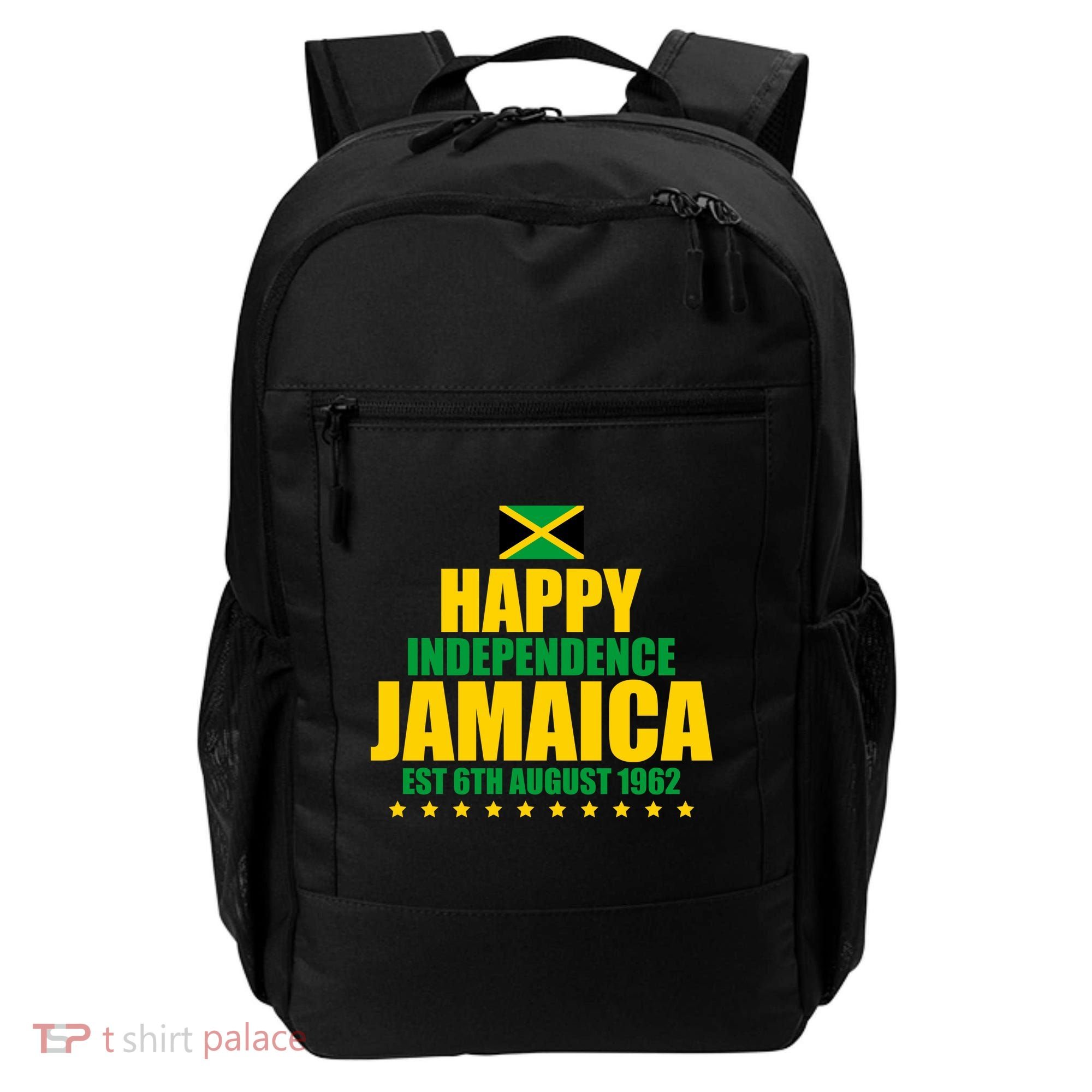 Happy Independence Day Jamaica Est 6th August 1962 Backpack