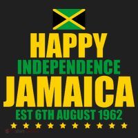 Happy Independence Day Jamaica Est 6th August 1962 Beanie thumb 2