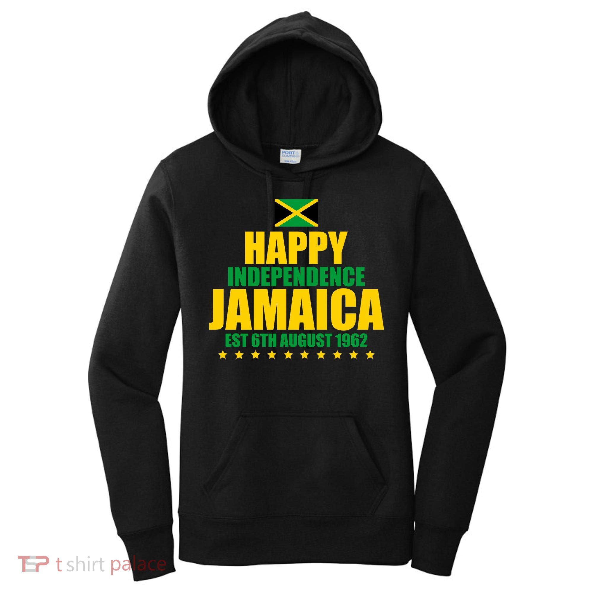 Happy Independence Day Jamaica Est 6th August 1962 Women's Hoodie