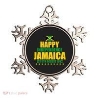 Happy Independence Day Jamaica Est 6th August 1962 Ornament thumb 0