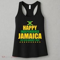 Happy Independence Day Jamaica Est 6th August 1962 Women's Tank Top thumb 3