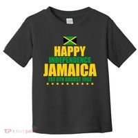Happy Independence Day Jamaica Est 6th August 1962 Toddler T-Shirt thumb 0