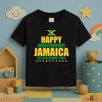 Happy Independence Day Jamaica Est 6th August 1962 Toddler T-Shirt thumb 3