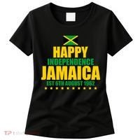 Happy Independence Day Jamaica Est 6th August 1962 Women's T-Shirt thumb 0