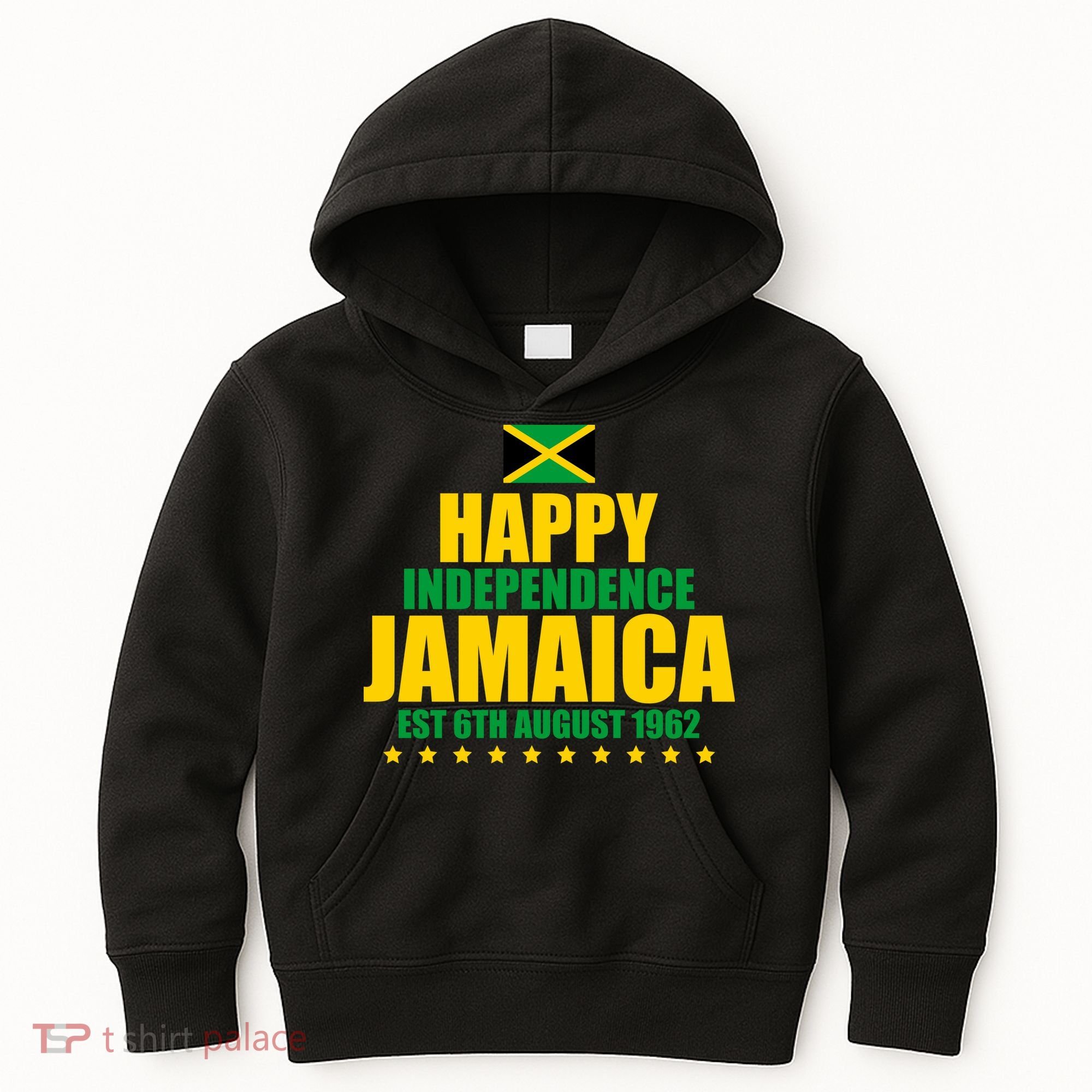 Happy Independence Day Jamaica Est 6th August 1962 Kids Hoodie