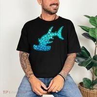 Happy International Dot Day Hammerhead Dots Shark Comfort Colors T-Shirt thumb 3