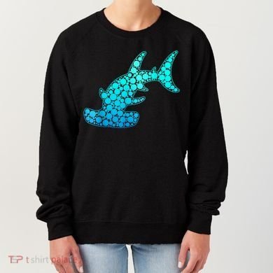 Happy International Dot Day Hammerhead Dots Shark Women's Sweatshirt