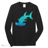 Happy International Dot Day Hammerhead Dots Shark Long Sleeve Shirt thumb 0