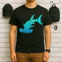 Happy International Dot Day Hammerhead Dots Shark T-Shirt thumb 6