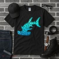 Happy International Dot Day Hammerhead Dots Shark Tall T-Shirt thumb 3