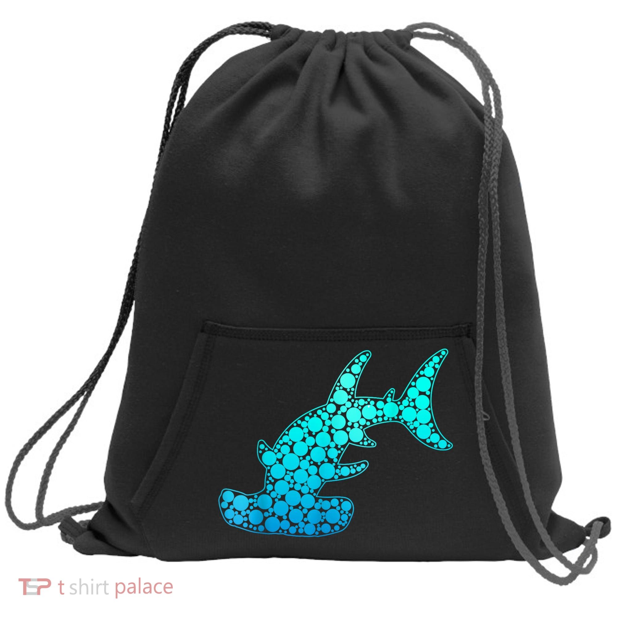 Happy International Dot Day Hammerhead Dots Shark Sweatshirt Cinch Pack Bag