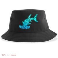 Happy International Dot Day Hammerhead Dots Shark Sustainable Bucket Hat thumb 0