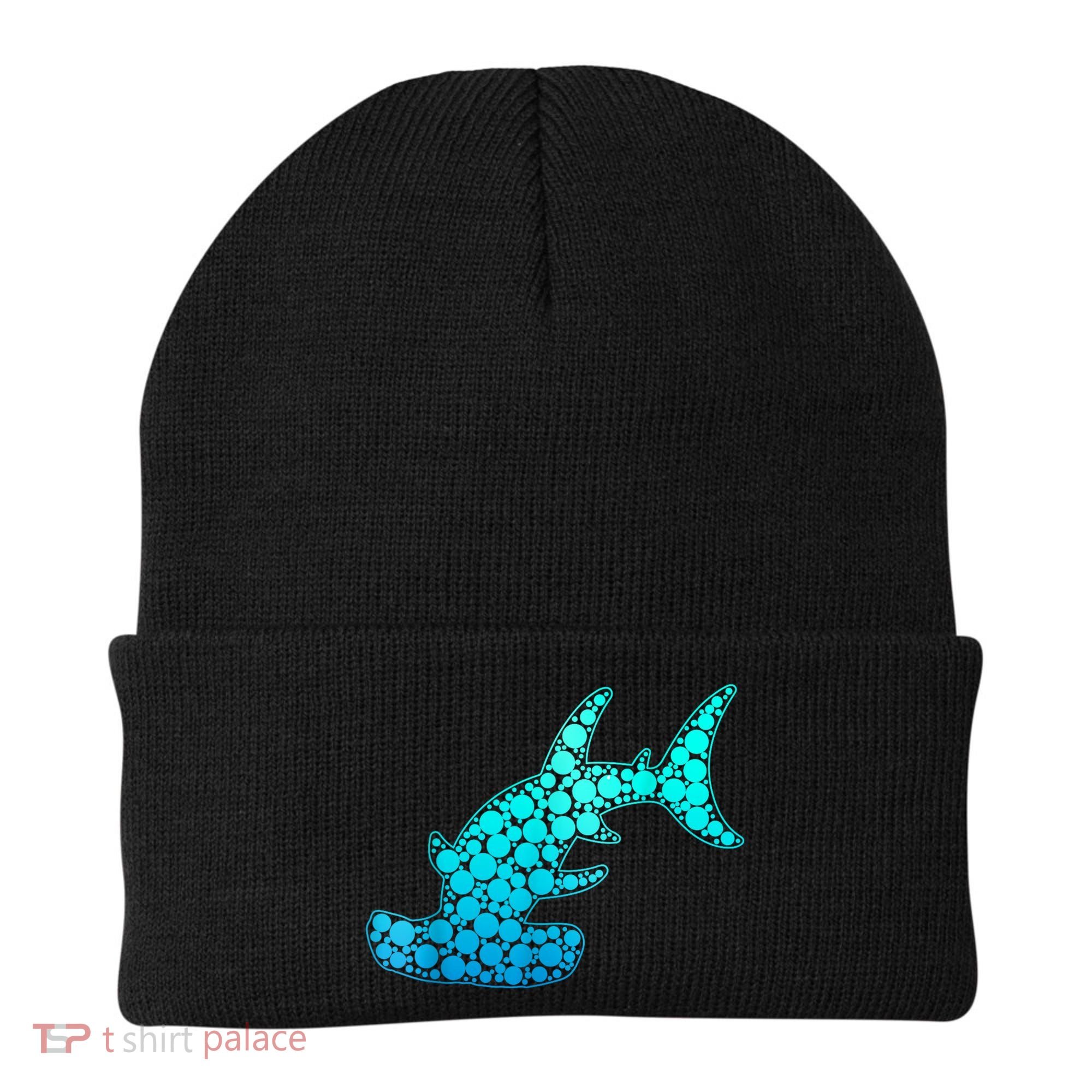 Happy International Dot Day Hammerhead Dots Shark Beanie