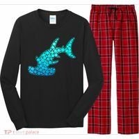 Happy International Dot Day Hammerhead Dots Shark Long Sleeve Pajama Set thumb 0