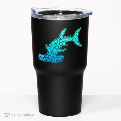 Happy International Dot Day Hammerhead Dots Shark Tumbler