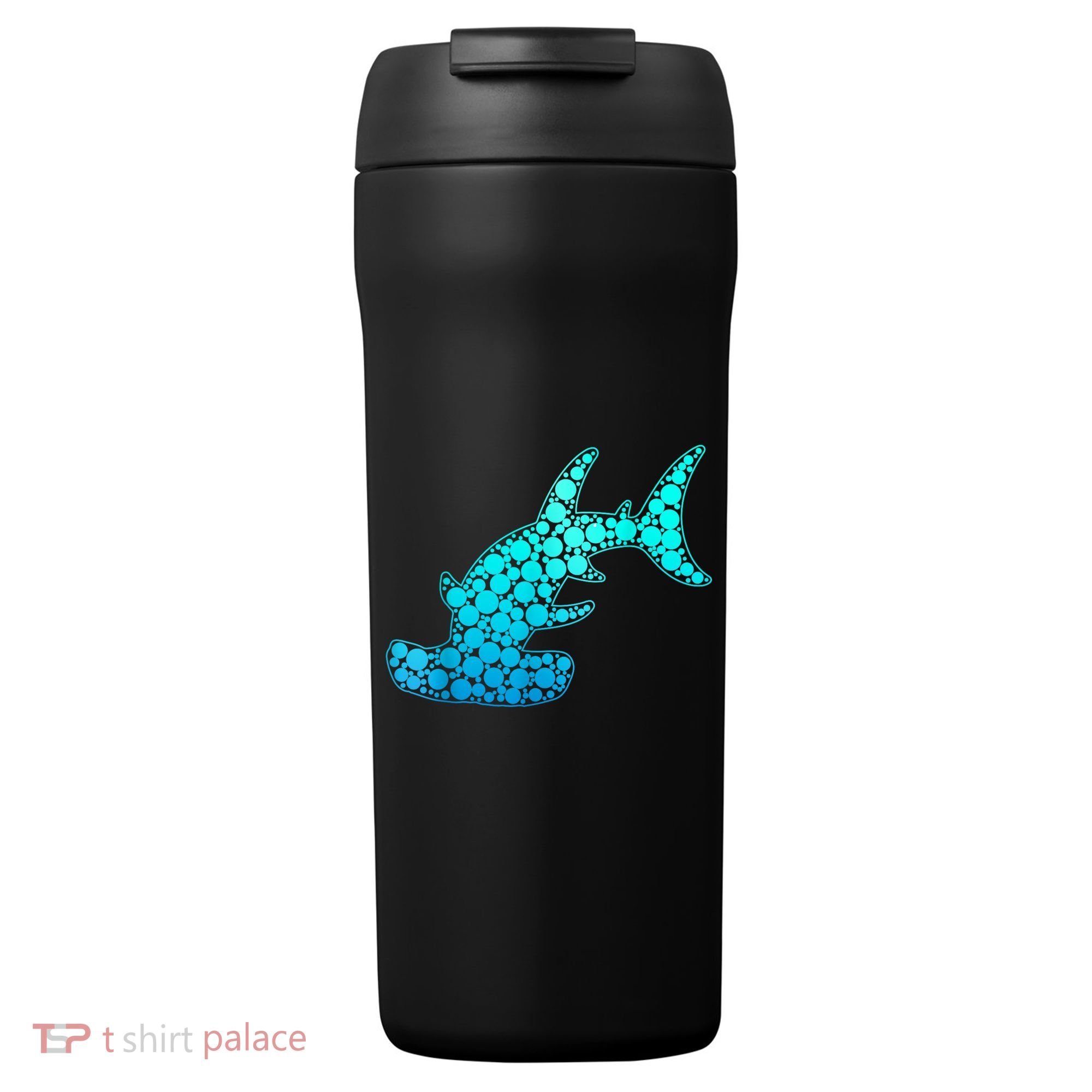 Happy International Dot Day Hammerhead Dots Shark 24oz Duet Stainless Steel Tumbler