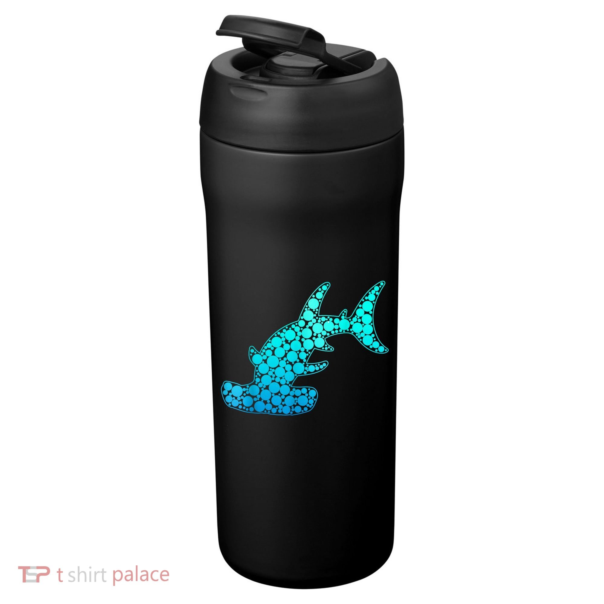Happy International Dot Day Hammerhead Dots Shark 24oz Duet Stainless Steel Tumbler