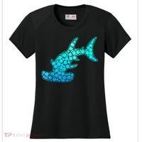 Happy International Dot Day Hammerhead Dots Shark Women's Cooling Performance Crew T-Shirt thumb 0