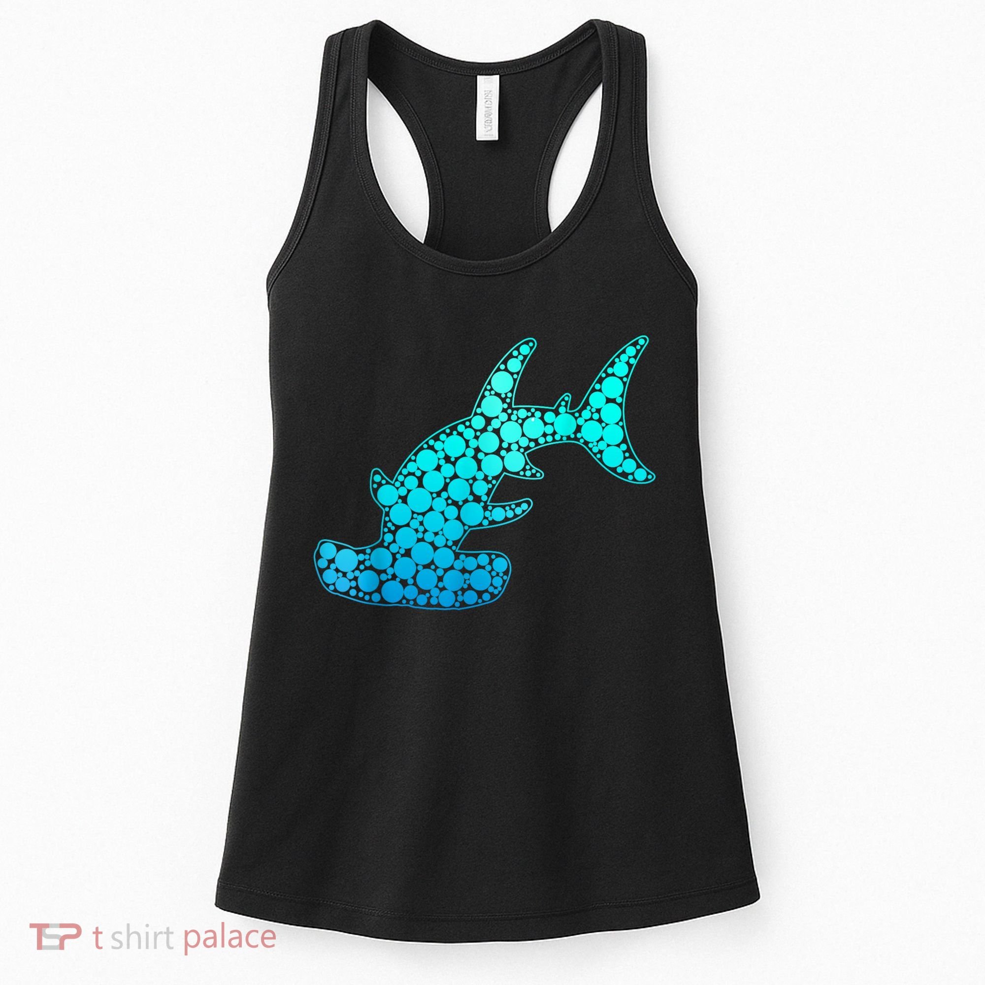 Happy International Dot Day Hammerhead Dots Shark Women's Tank Top