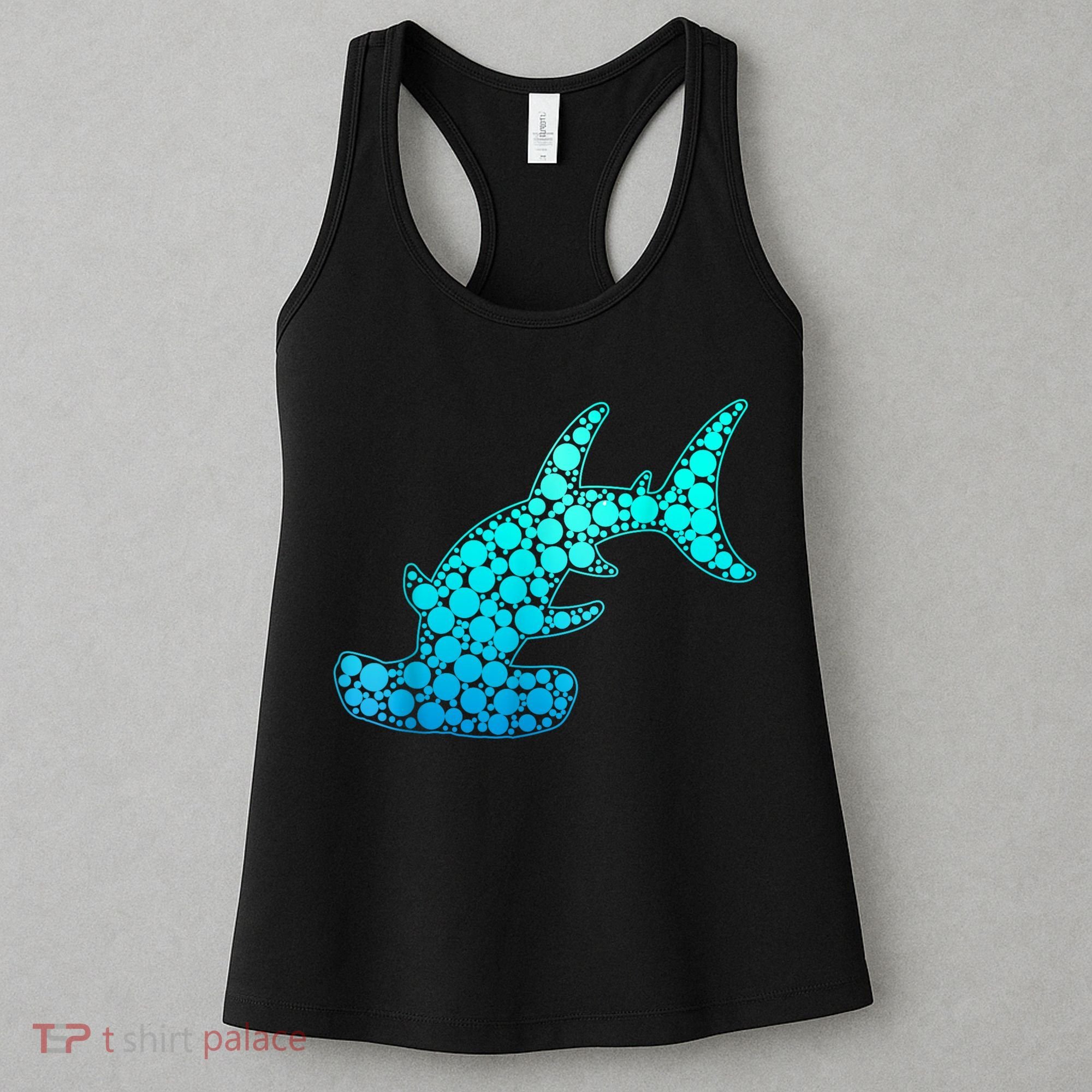 Happy International Dot Day Hammerhead Dots Shark Women's Tank Top