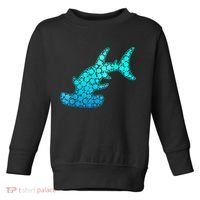 Happy International Dot Day Hammerhead Dots Shark Toddler Sweatshirt thumb 0