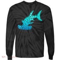 Happy International Dot Day Hammerhead Dots Shark Tie-Dye Long Sleeve Shirt thumb 0