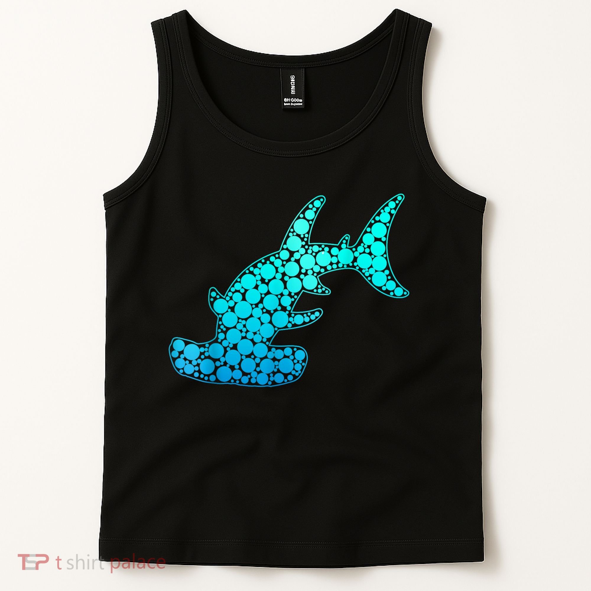 Happy International Dot Day Hammerhead Dots Shark Tank Top