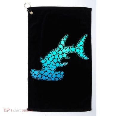 Happy International Dot Day Hammerhead Dots Shark Golf Towel