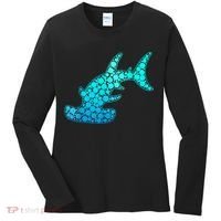 Happy International Dot Day Hammerhead Dots Shark Women's Long Sleeve Shirt thumb 0