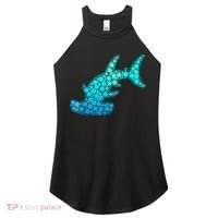 Happy International Dot Day Hammerhead Dots Shark Women's Perfect Tri Rocker Tank thumb 0