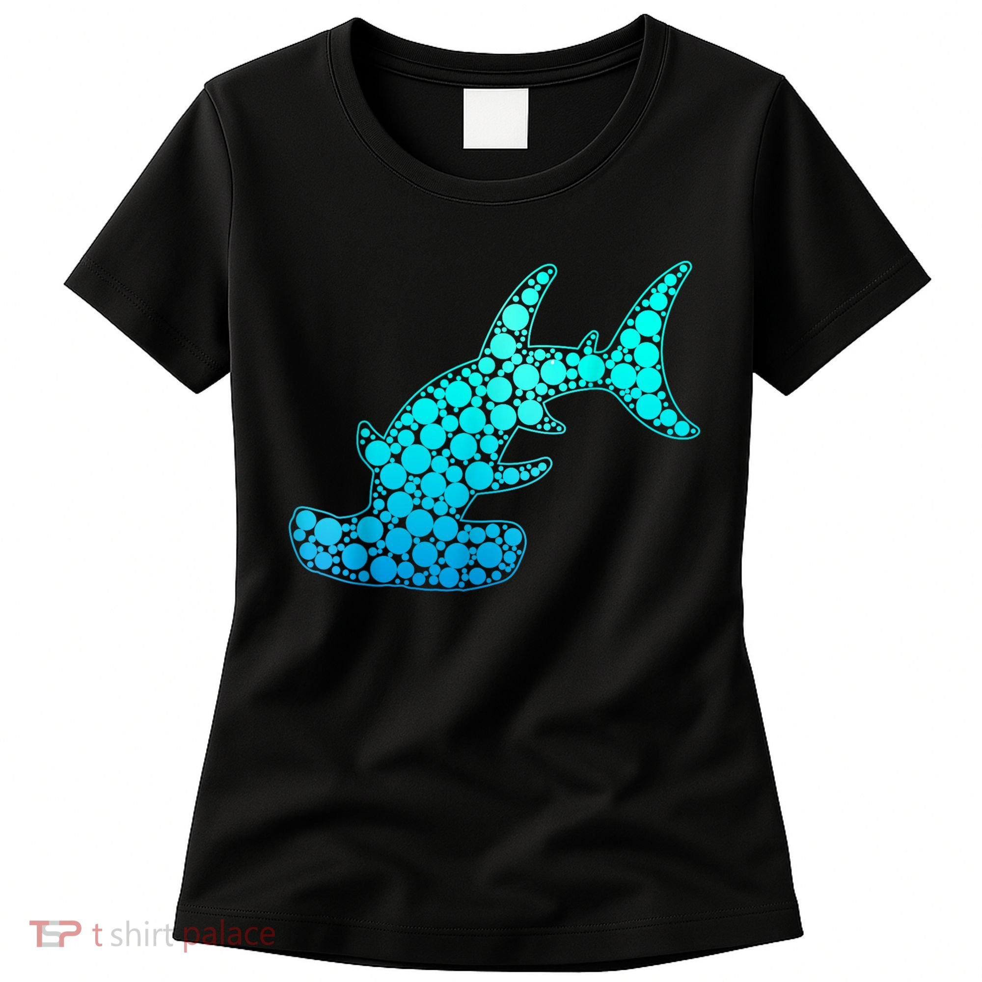 Happy International Dot Day Hammerhead Dots Shark Women's T-Shirt