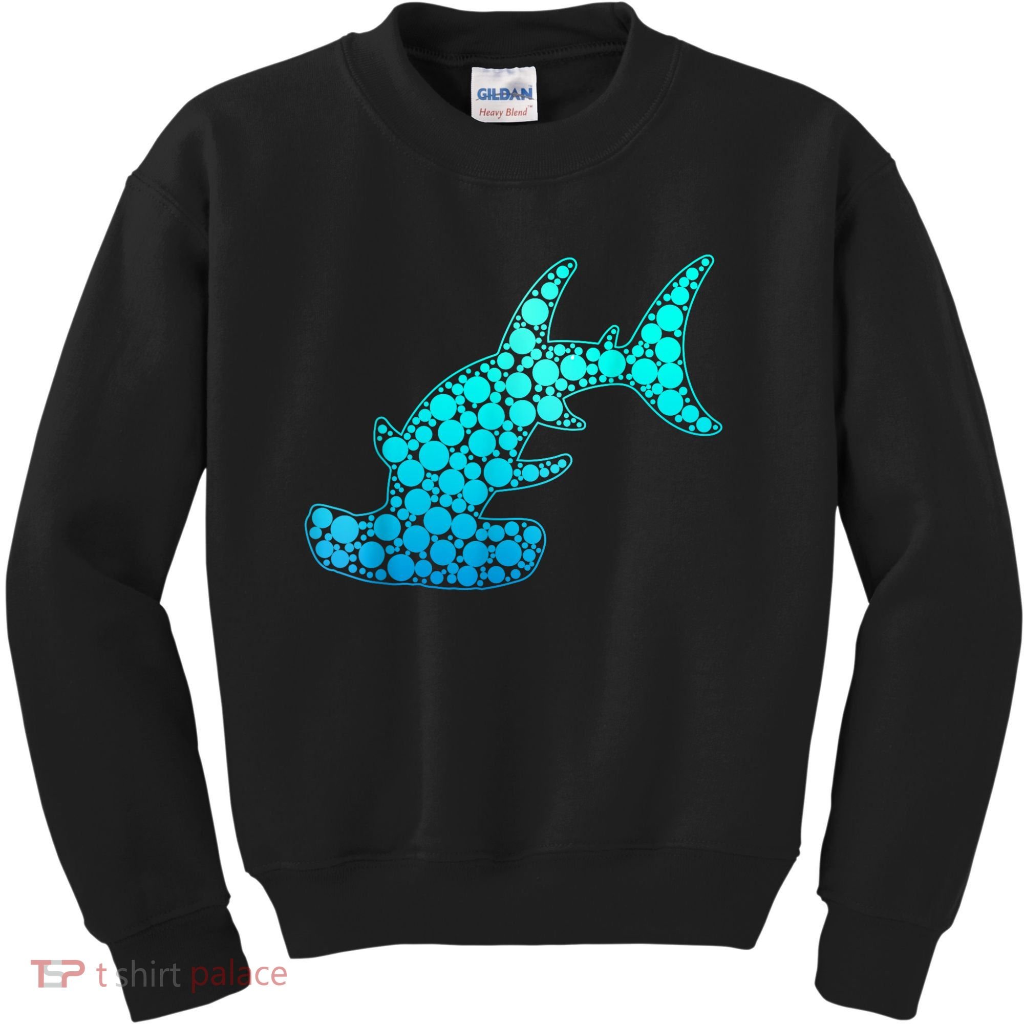 Happy International Dot Day Hammerhead Dots Shark Kids Sweatshirt